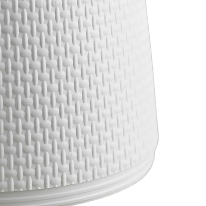 Maceta Con Plato De Drenaje 23cm Resistente PVC