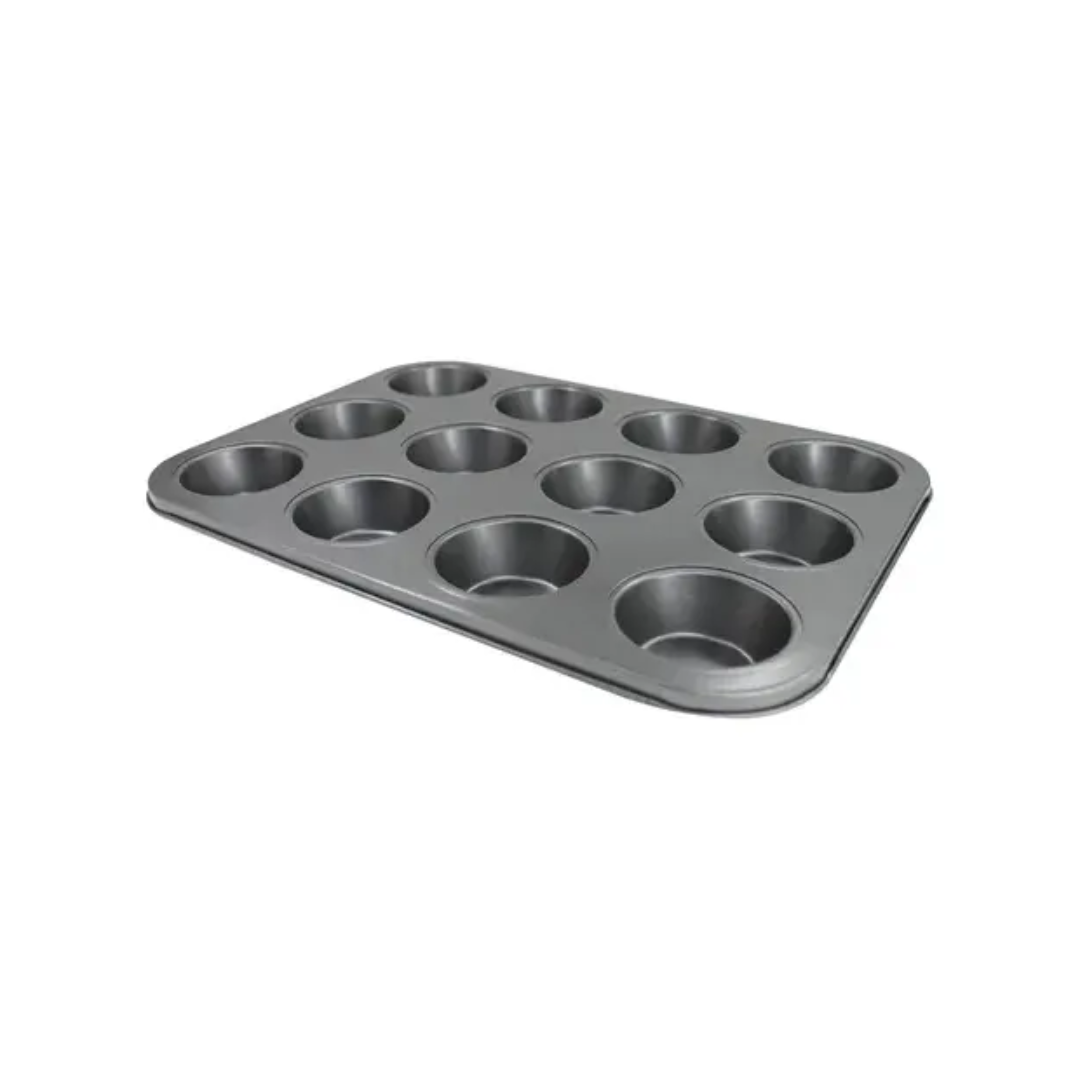 Molde Antiadherente X12 Cupcakes Muffins Magdalenas