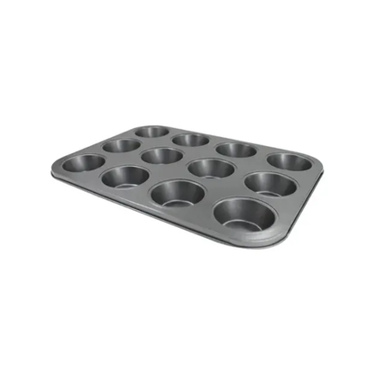 Molde Antiadherente X12 Cupcakes Muffins Magdalenas