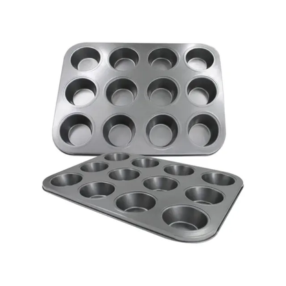 Molde Antiadherente X12 Cupcakes Muffins Magdalenas