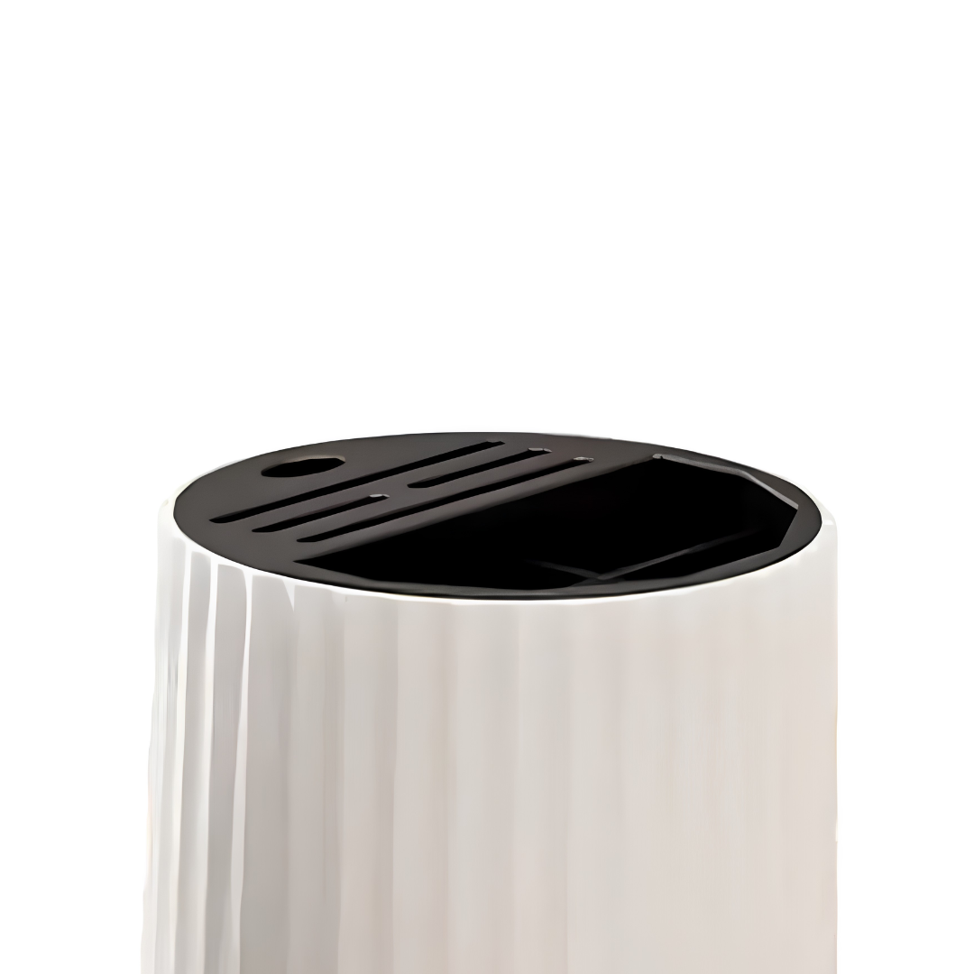 Organizador De Cubiertos Giratorio Cuchillos Utensilios Cocina