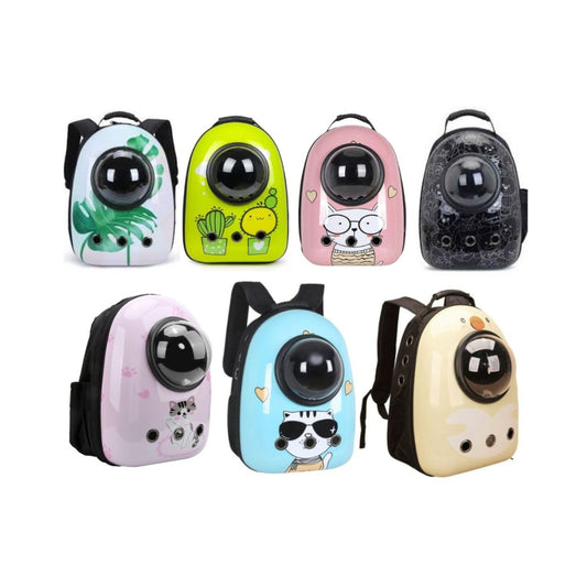 Mochila transportadora para gatos