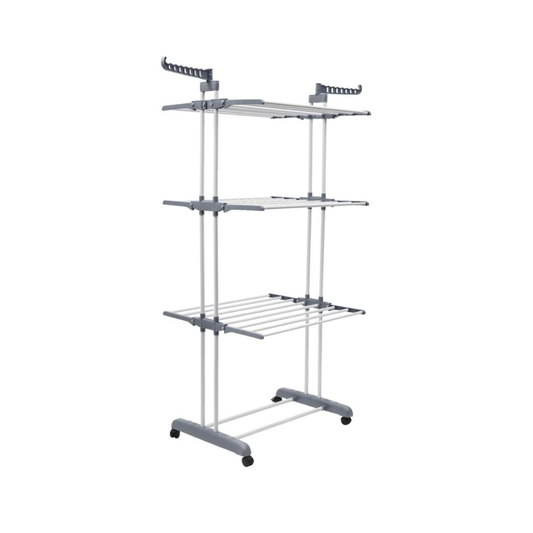 Tender Vertical 3 Estantes Plegable Para Espacios Reducidos
