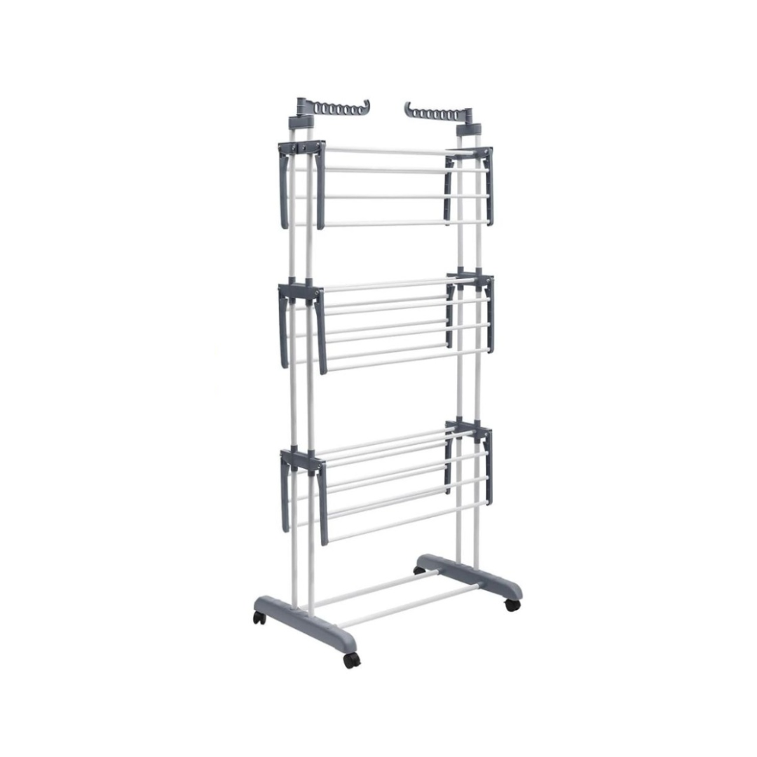 Tender Vertical 3 Estantes Plegable Para Espacios Reducidos