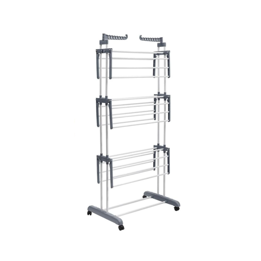 Tender Vertical 3 Estantes Plegable Para Espacios Reducidos