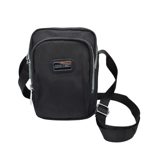 Cartera Bandolera Mini Unisex Negra