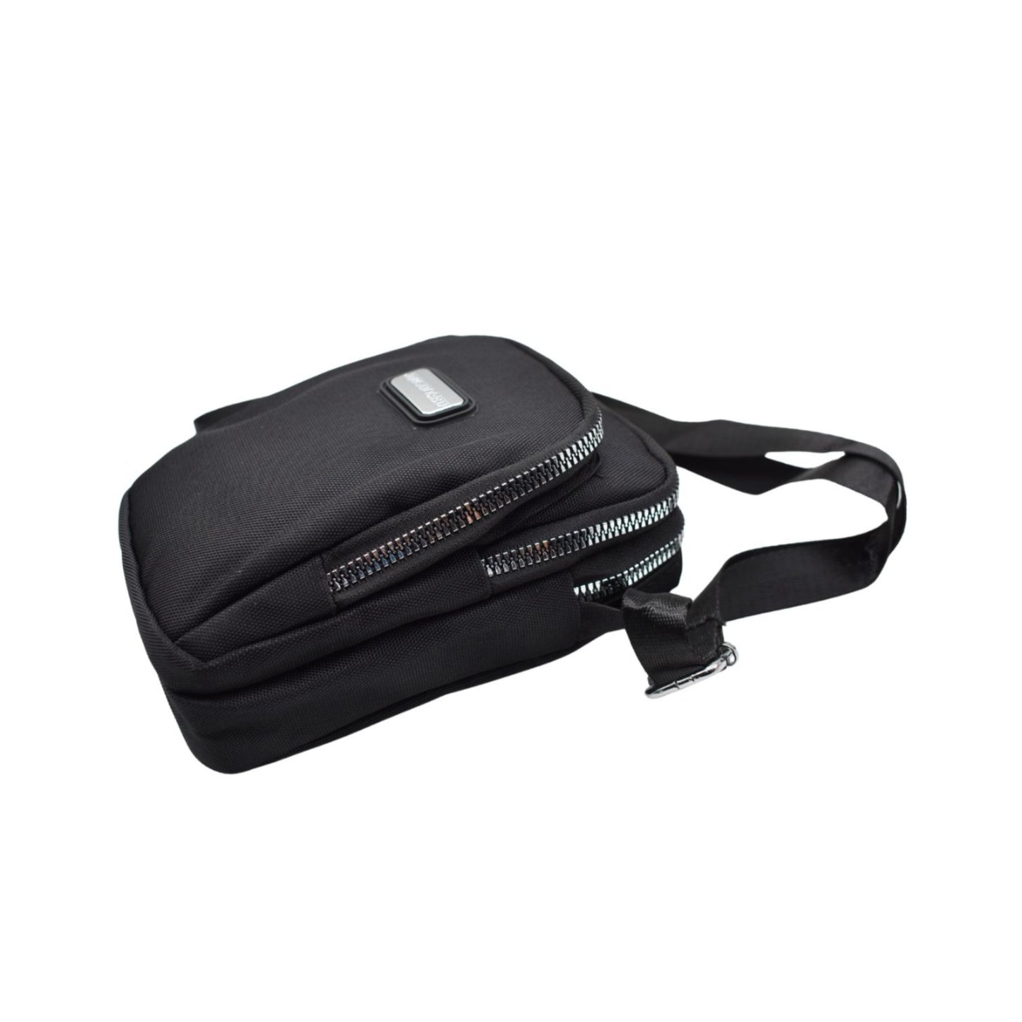 Cartera Bandolera Mini Unisex Negra