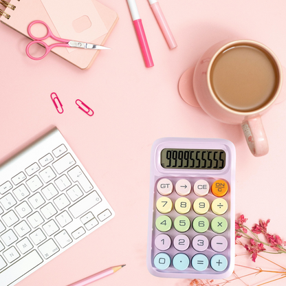 Calculadora de escritorio estilo retro - Aesthetic