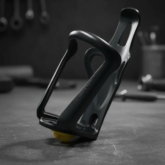 Soporte Ajustable Para Caramañola 15cm Plastico Botella Negro