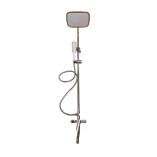 Duchero Con Soporte Barral De Ducha Monocomando Baño