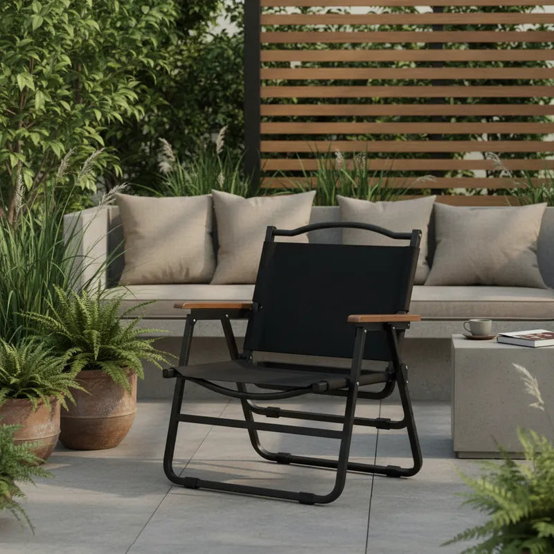 Silla De Jardín Plegable Exterior Playa Camping