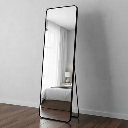Espejo de Pie Cuerpo Entero Con Marco 150x40cm Moderno