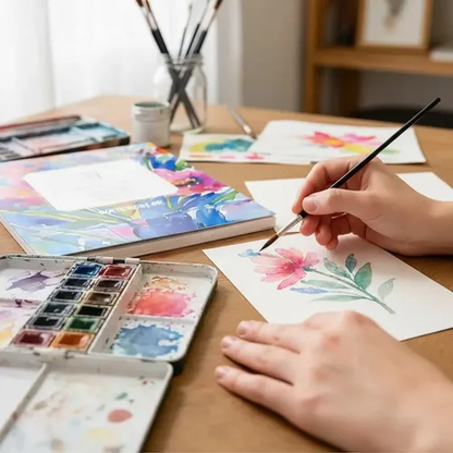 Cuaderno De Hoja Gruesa Para Dibujo O Pinturas A4 Premium