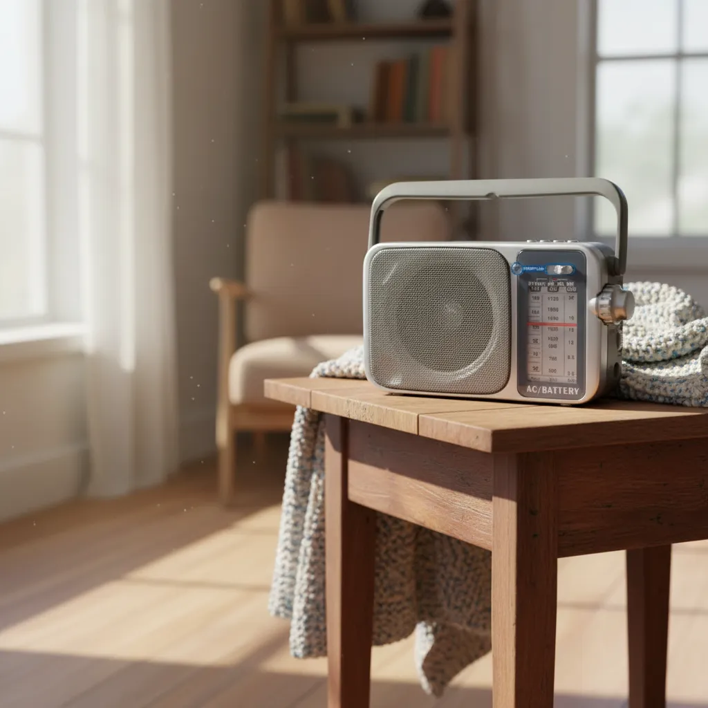 Radio Portátil Am Fm Sw Bluetooth Mp3 Usb Pilas 220v Antena