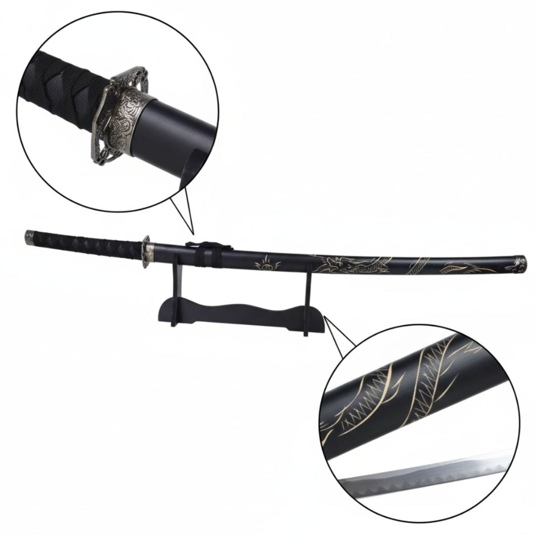 Katana Decorativa Con Soporte Espada Japonesa Samurái